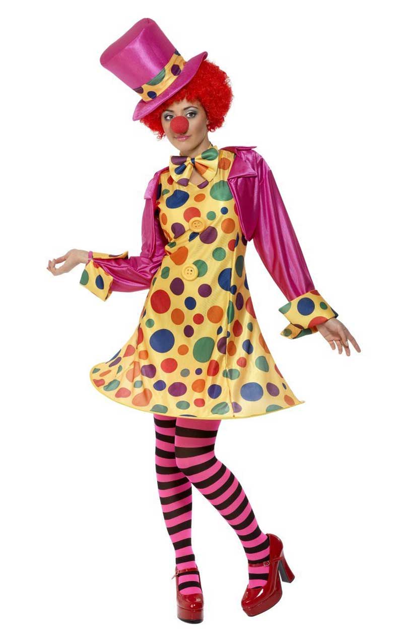 Adult Clown Lady Costume - Joke.co.uk