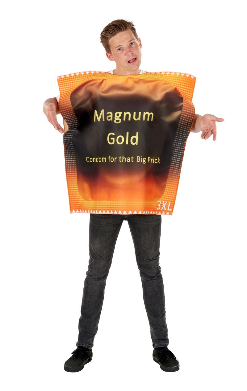 Adult Condom Packet Costume - Joke.co.uk