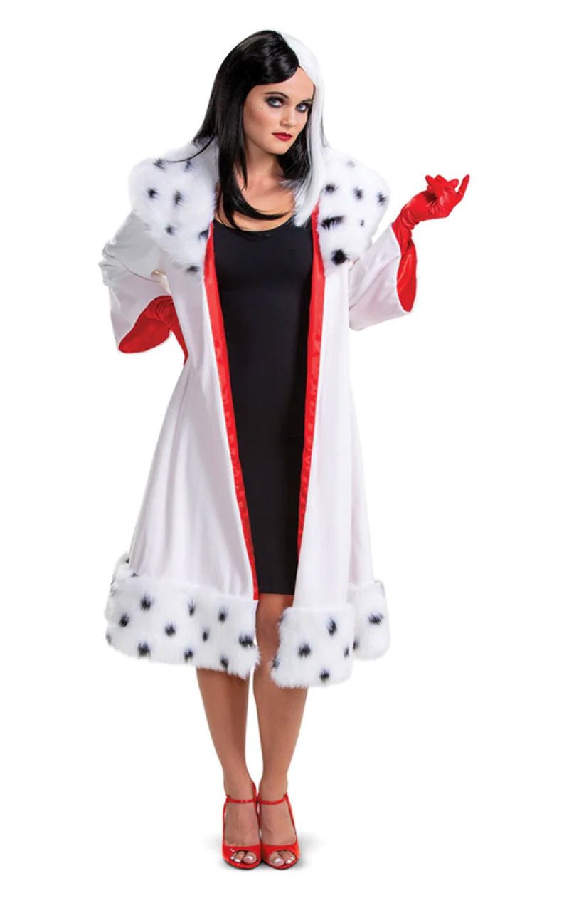 Adult Disney Villains Cruella Costume - Joke.co.uk