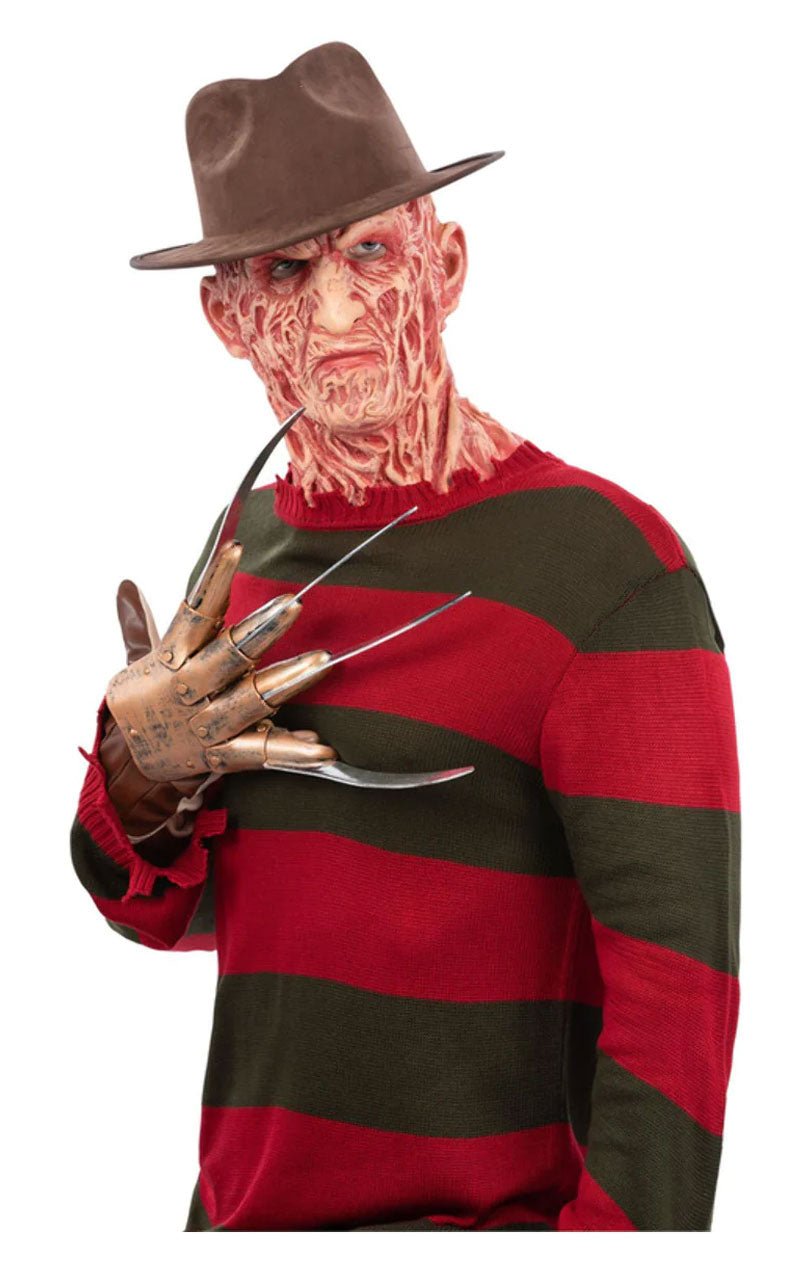 Adult Freddy Krueger Halloween Jumper - Joke.co.uk