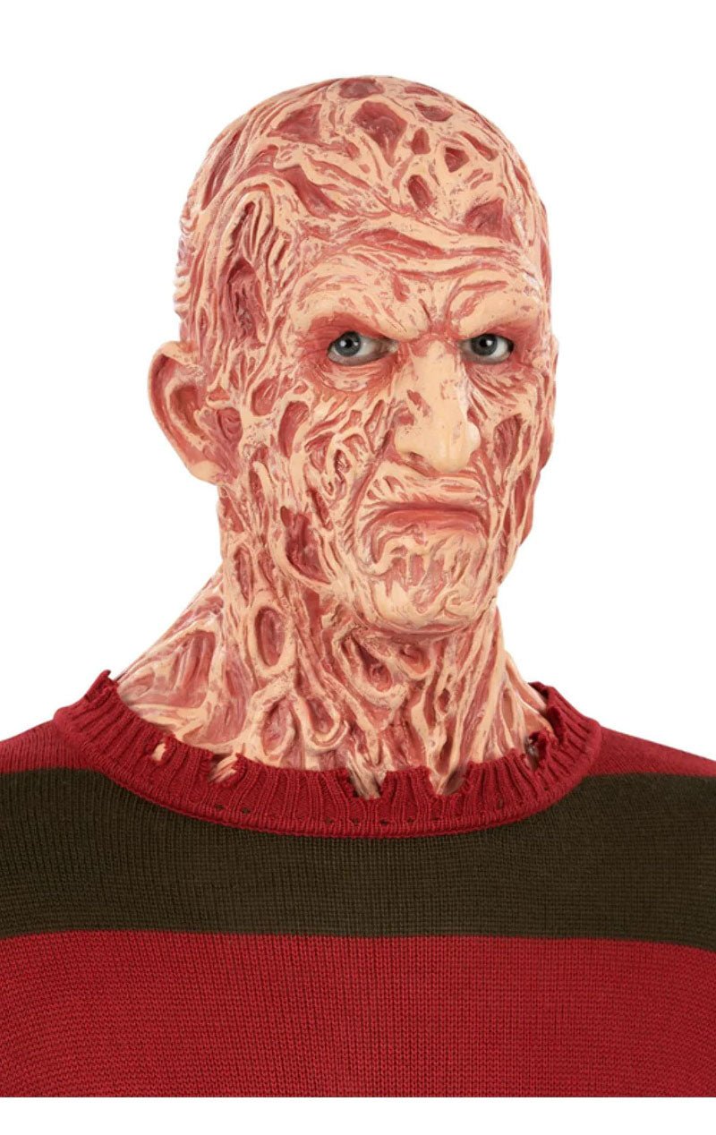 Adult Freddy Krueger Halloween Mask Accessory - Joke.co.uk