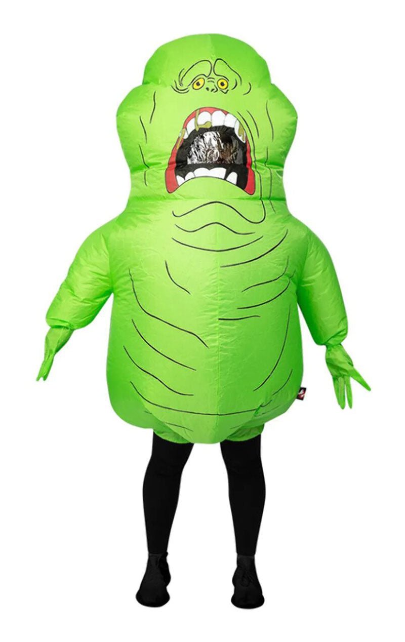 Adult Ghostbusters Inflatable Slimer Costume - Joke.co.uk