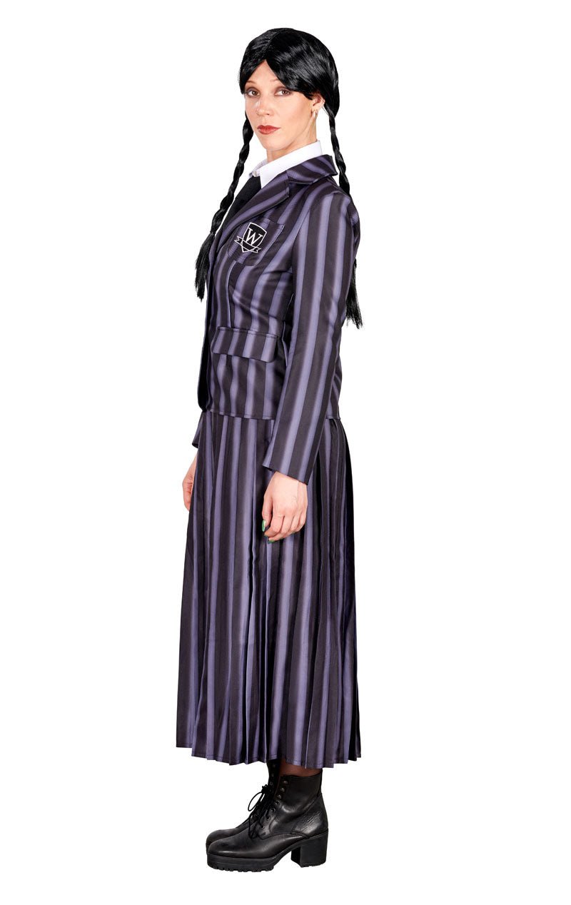 Adult Gothic Girl Uniform Costume - Joke.co.uk