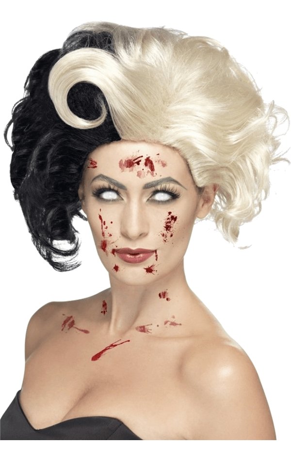 Adult Halloween Evil Madame Wig - Joke.co.uk