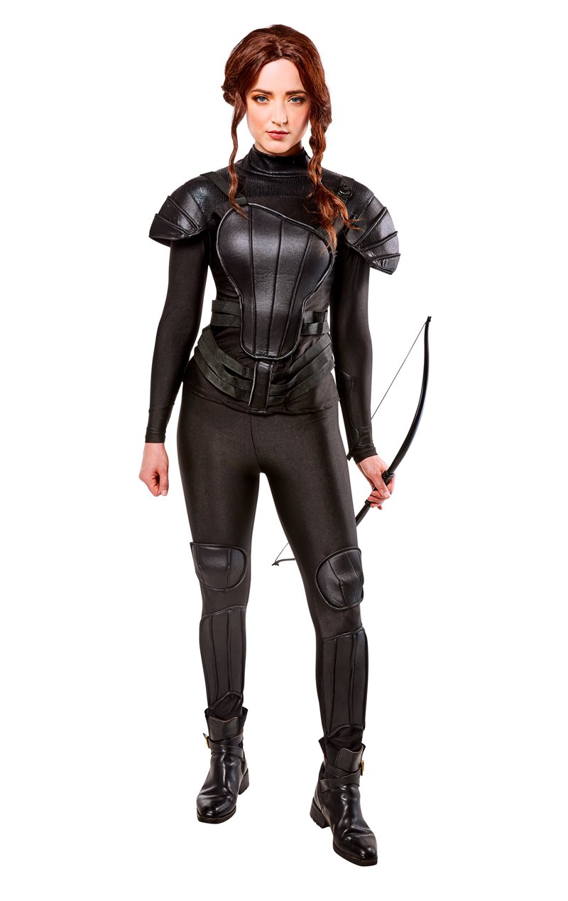 Adult Hunger Games Katniss Rebel Costume - Joke.co.uk