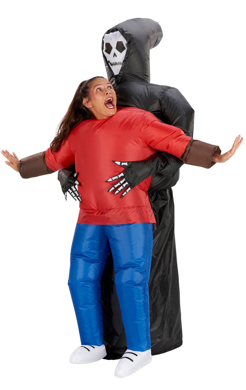 Adult Inflatable Grim Reaper Costume - Joke.co.uk