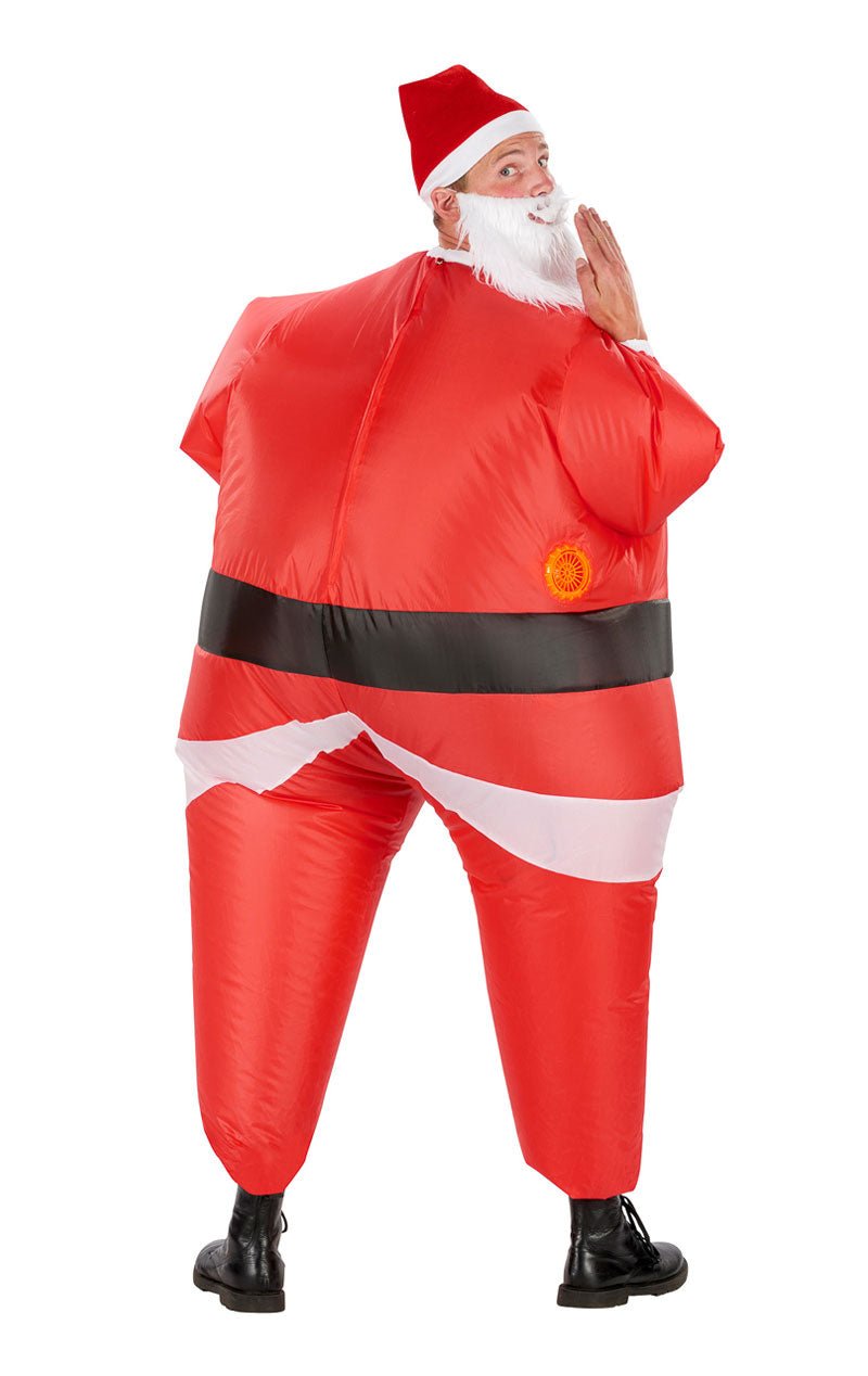 Adult Inflatable Santa Costume - Joke.co.uk