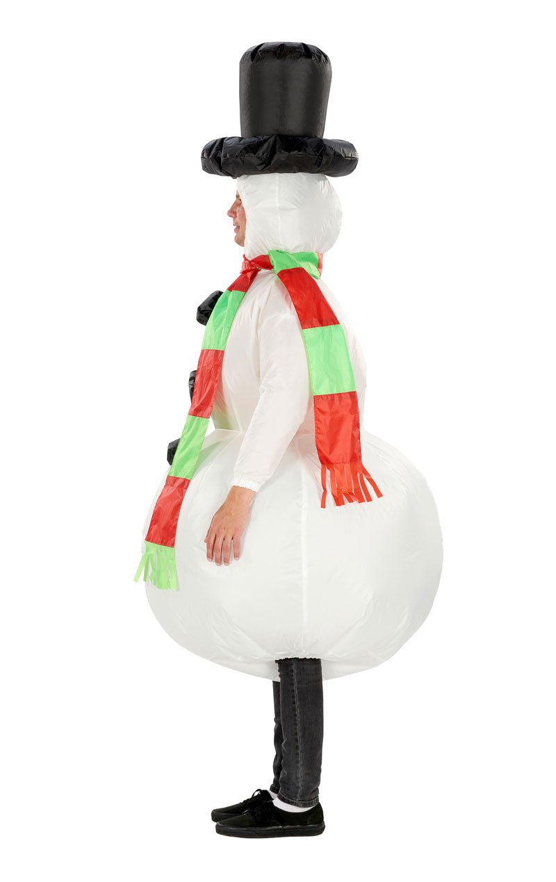 Adult Inflatable Snowman Costume - Joke.co.uk