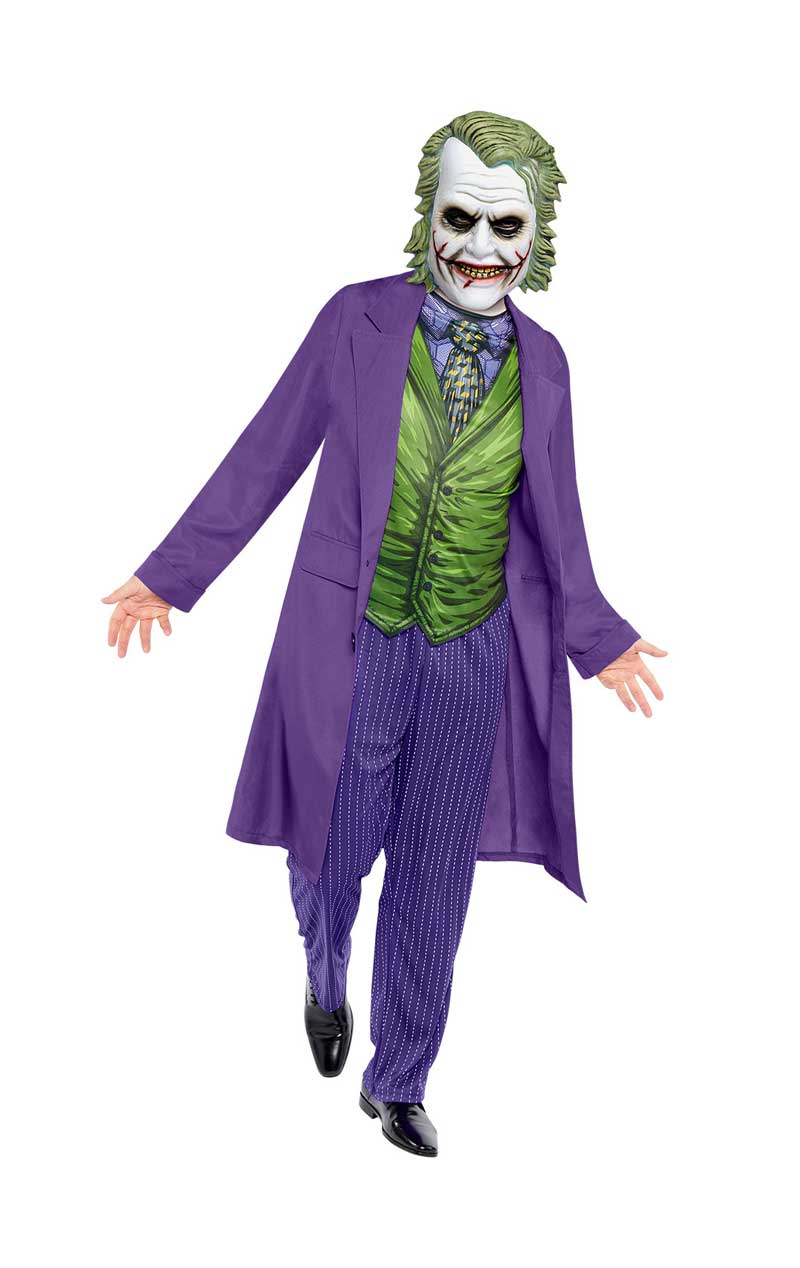 Adult Joker Halloween Movie Costume - Joke.co.uk