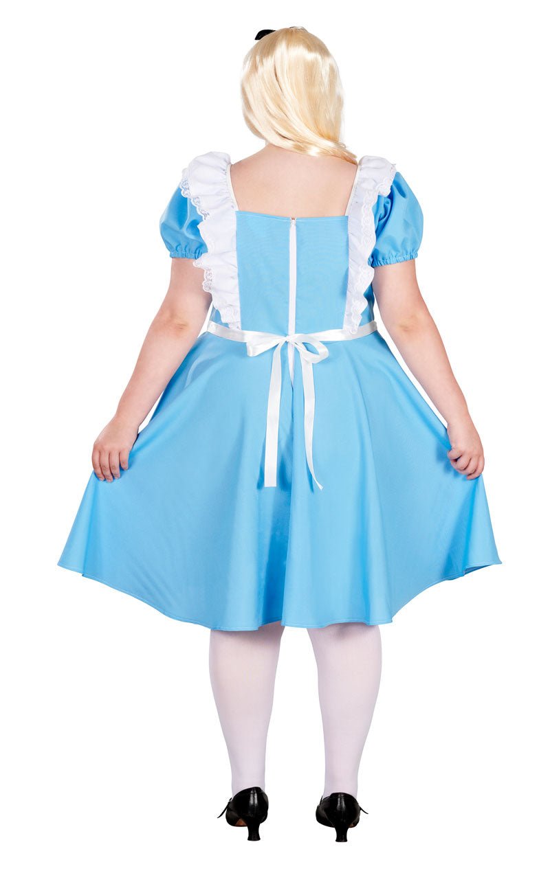 Adult Plus Size Traditional Alice Costume - Joke.co.uk