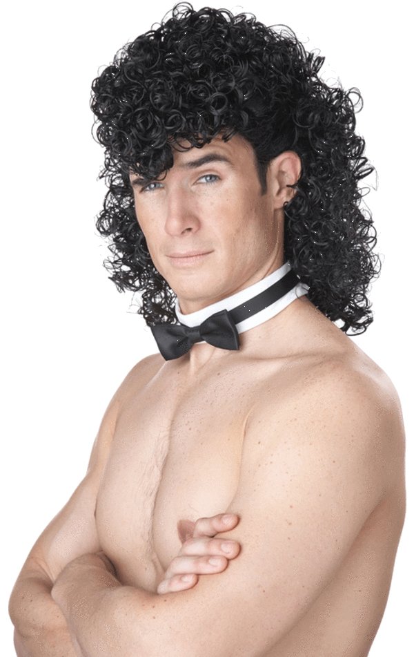 Adult Stripper Wig and Collar - Joke.co.uk