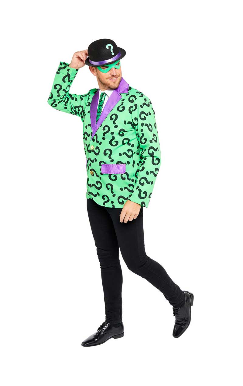 Adult The Riddler Costume - Joke.co.uk