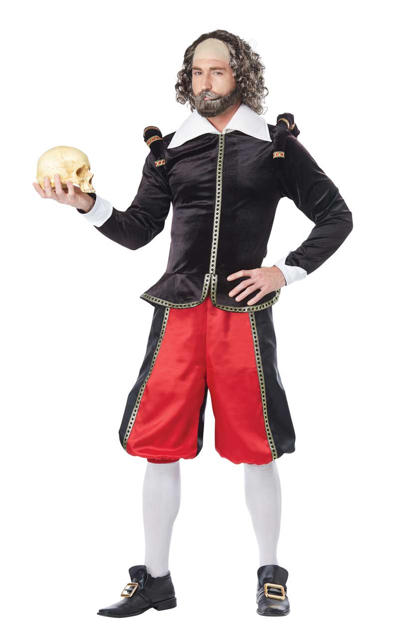 Adult William Shakespeare Costume - Joke.co.uk