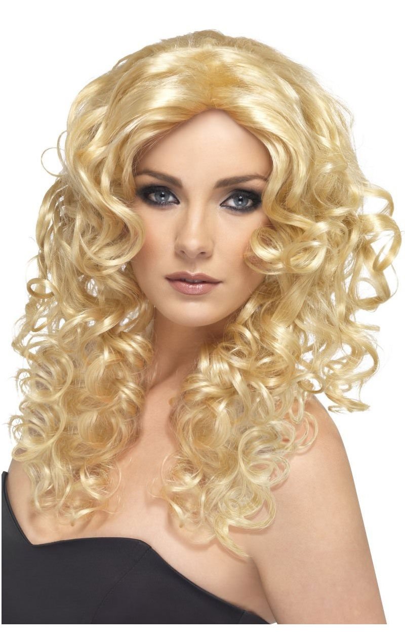 Britney Glamour Blonde Wig - Joke.co.uk