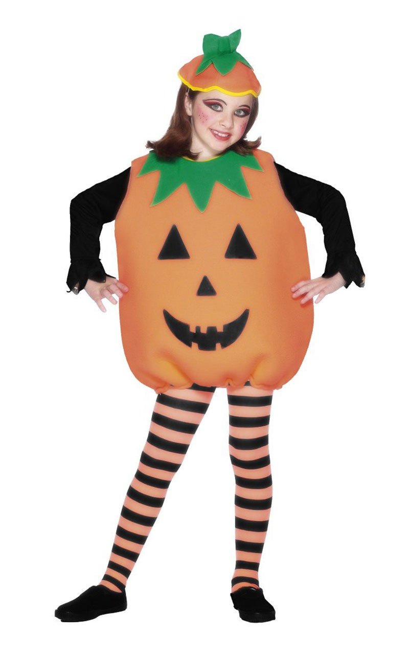 Child Pumpkin Halloween Costume - Joke.co.uk