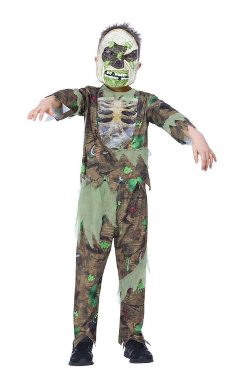 Childrens Deluxe Bug Zombie Costume - Joke.co.uk