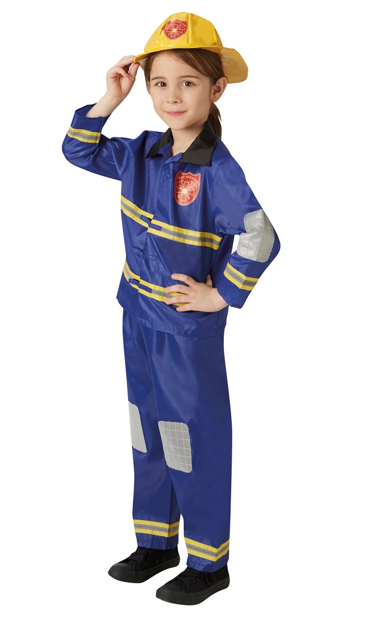 Childrens Fireman Costume - Joke.co.uk