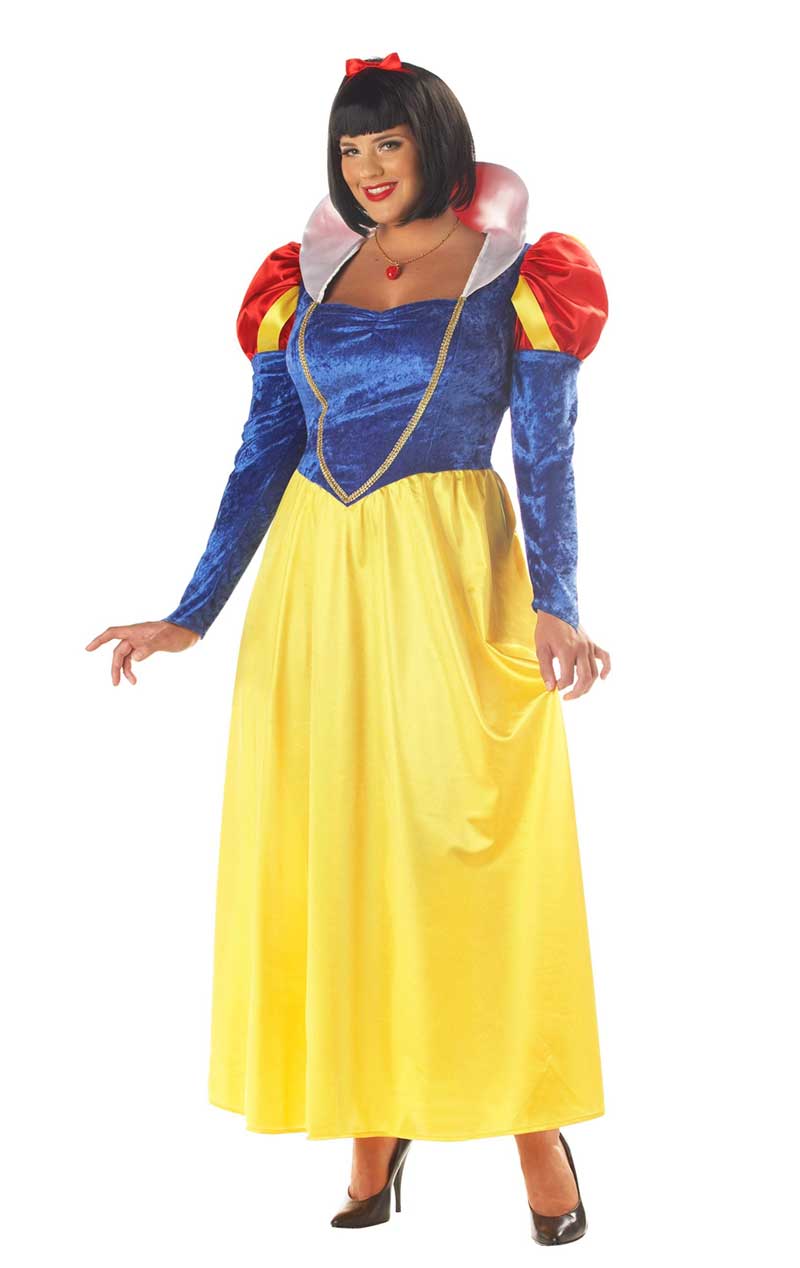 Classic Snow White Costume (Plus Size) - Joke.co.uk