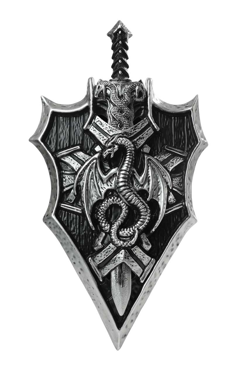 Dragon Lord Shield and Sword Accessory - Joke.co.uk