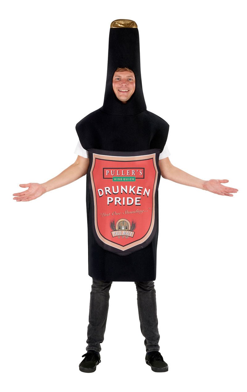 Drunken Pride Beer Bottle Costume - Joke.co.uk
