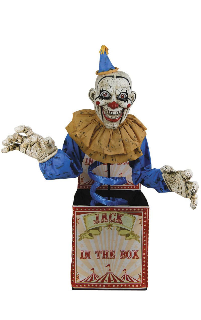 Jack In The Box Animated Halloween Decoration - Joke.co.uk