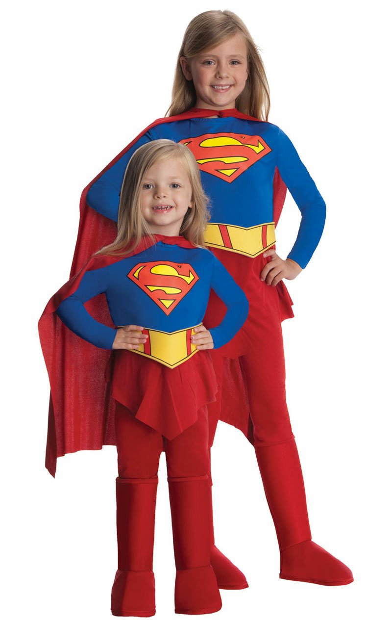 Kids Comic Book Supergirl Costume - Joke.co.uk