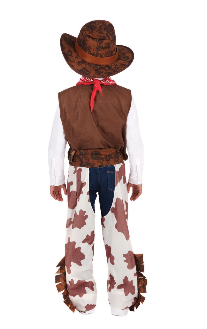 Kids Cowboy Costume with Hat - Joke.co.uk