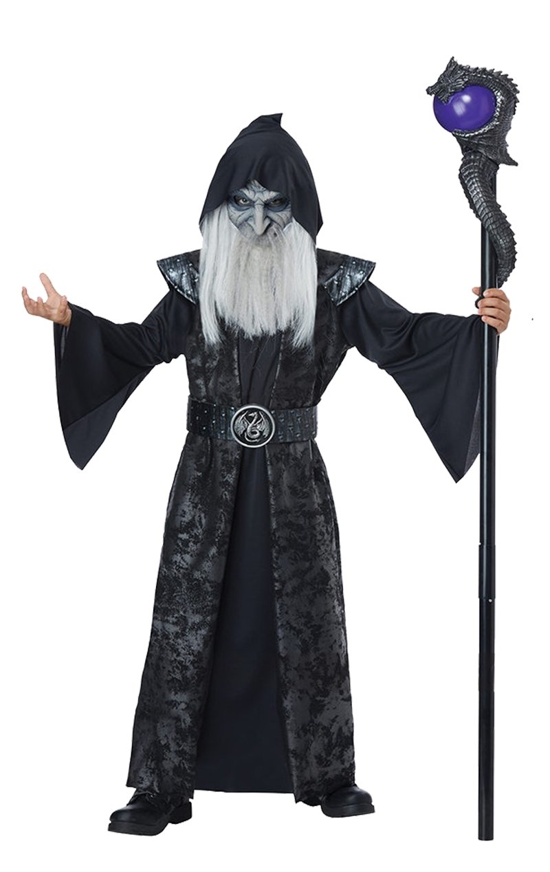 Kids Dark Wizard Halloween Costume - Joke.co.uk