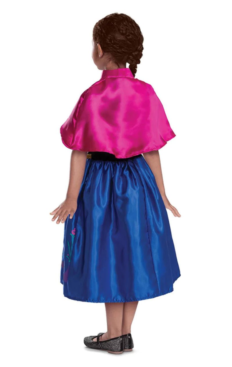 Kids Disney Anna Frozen 2 Travelling Costume - Joke.co.uk