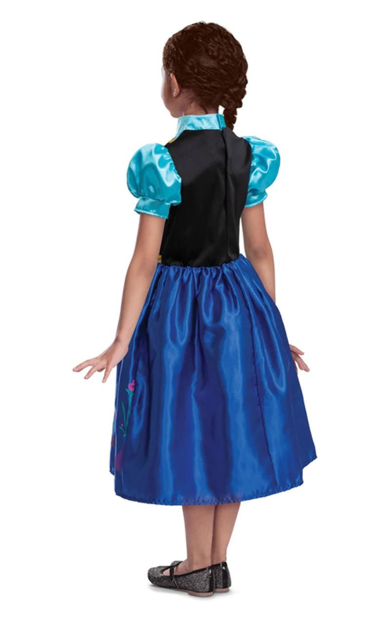 Kids Disney Anna Frozen 2 Travelling Costume - Joke.co.uk