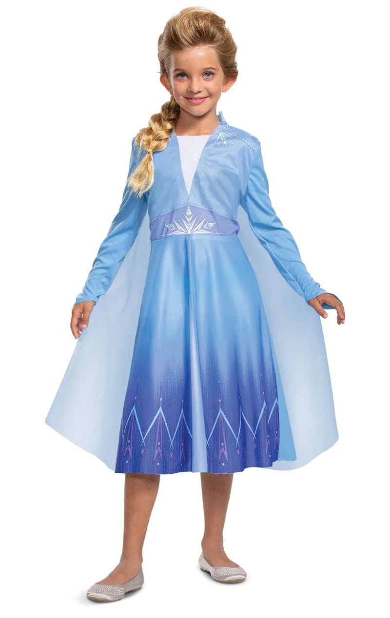 Kids Disney Elsa Frozen 2 Travelling Plus Costume - Joke.co.uk