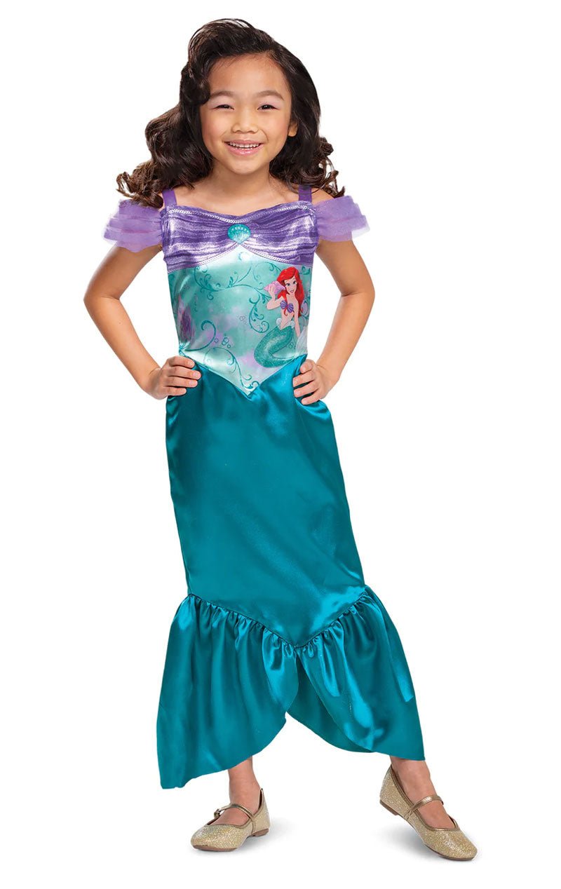 Kids Disney The Little Mermaid Ariel Plus Costume - Joke.co.uk