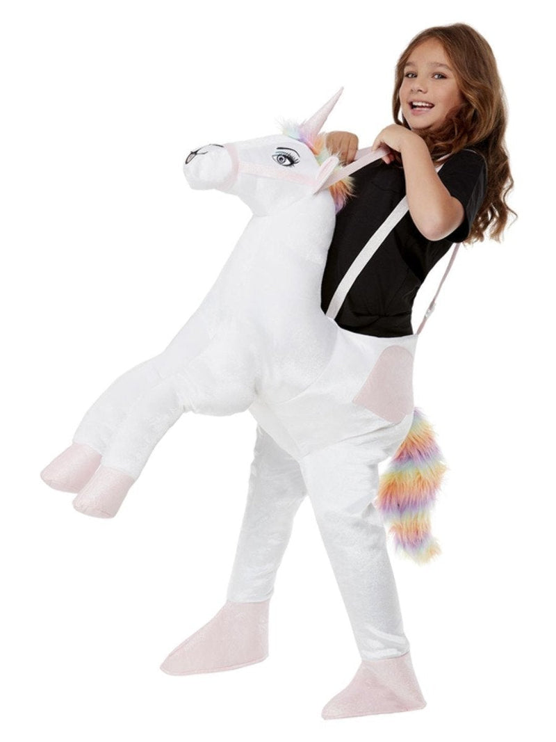 Kids Ride in Unicorn Costume - Joke.co.uk