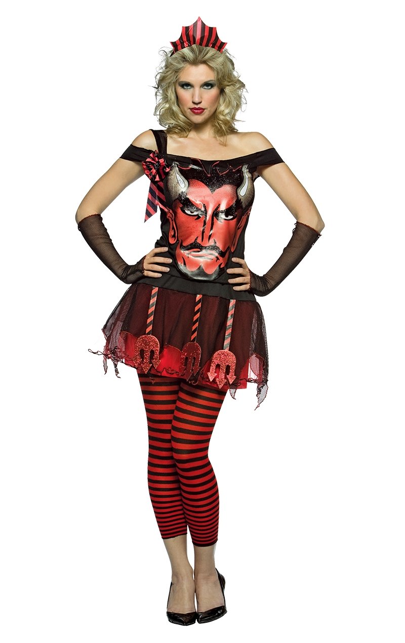Ladies Devil Costume - Joke.co.uk
