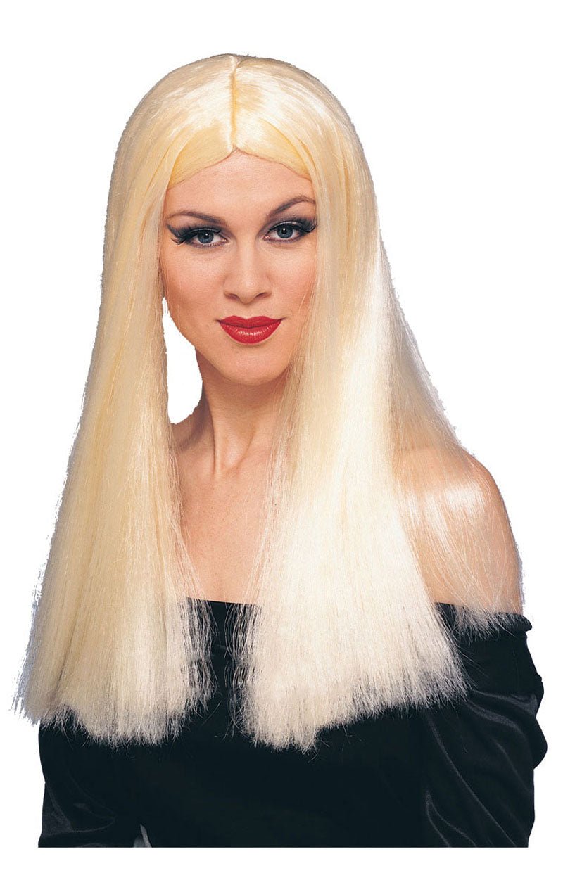 Long Blonde Witchy Wig - Joke.co.uk