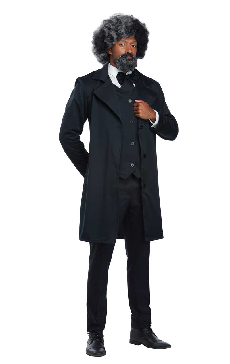 Mens Abraham Lincoln/Frederick Douglass Costume - Joke.co.uk