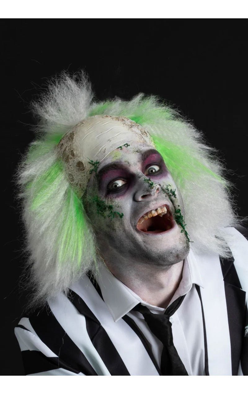 Mens Beetlejuice Halloween Wig - Joke.co.uk