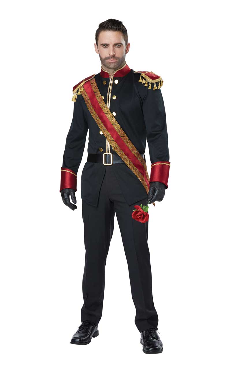 Mens Dark Prince Costume - Joke.co.uk