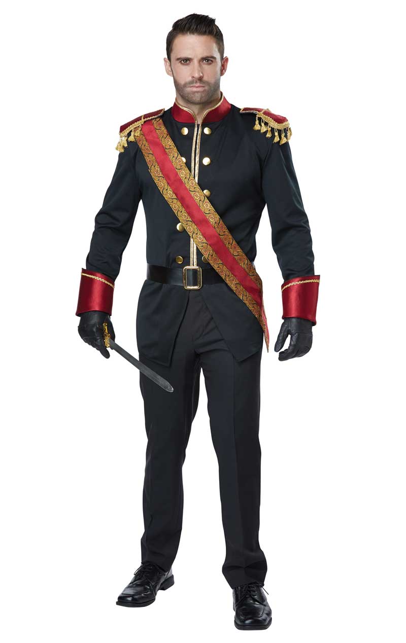 Mens Dark Prince Costume - Joke.co.uk