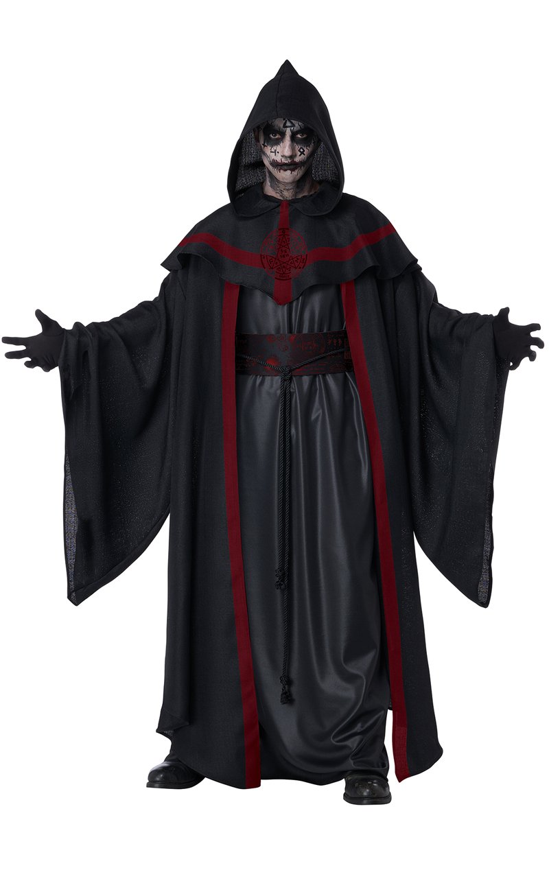 Mens Dark Rituals Robe Costume - Joke.co.uk
