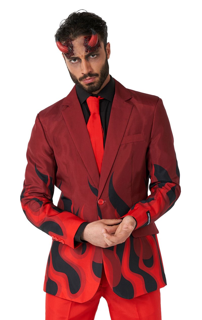 Mens Devil Red OppoSuit - Joke.co.uk