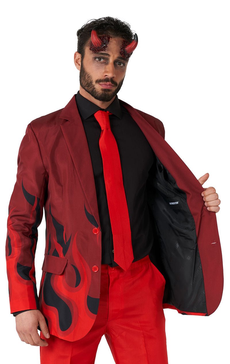 Mens Devil Red OppoSuit - Joke.co.uk