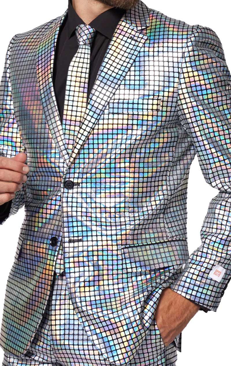 Mens Discoballer Suit - OppoSuits - Joke.co.uk