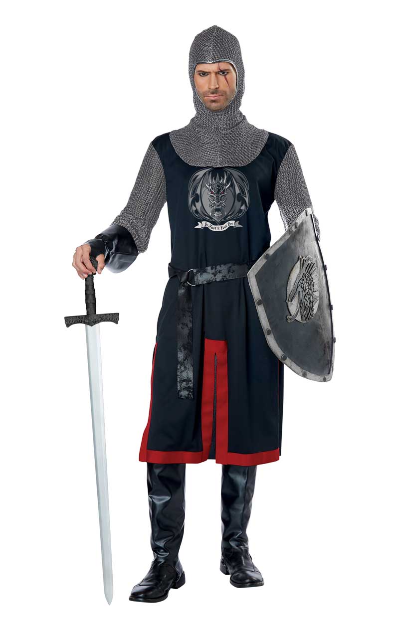 Mens Dragon Knight Costume - Joke.co.uk