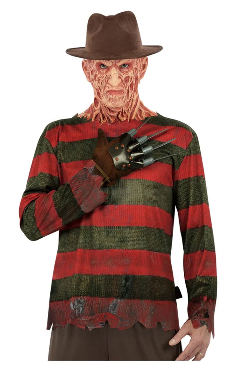 Mens Freddy Krueger Halloween Costume Kit - Joke.co.uk