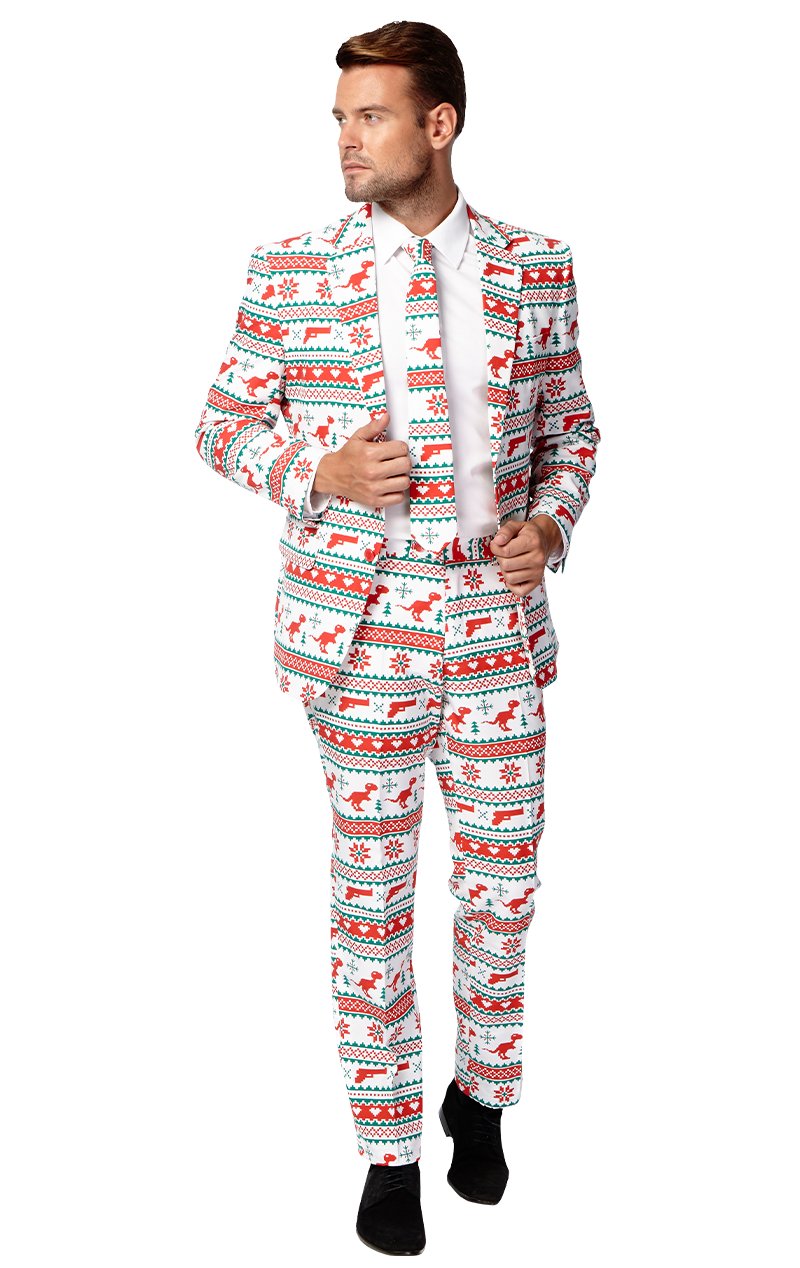 Mens Gangstaclaus Christmas Suit - Opposuits - Joke.co.uk