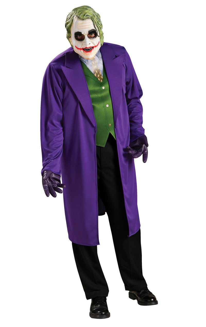 Mens Plus Size The Joker Costume - Joke.co.uk