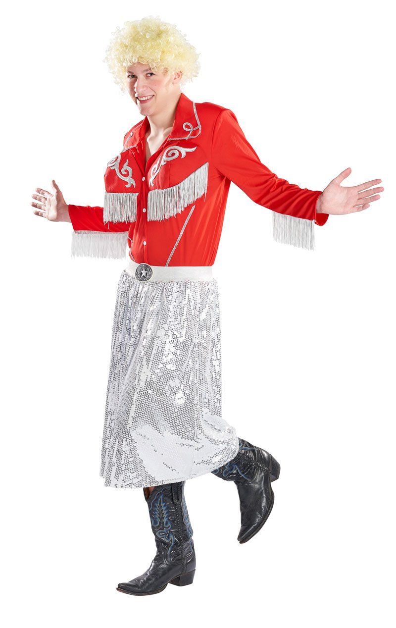 Mens Queen of Country Costume - Joke.co.uk