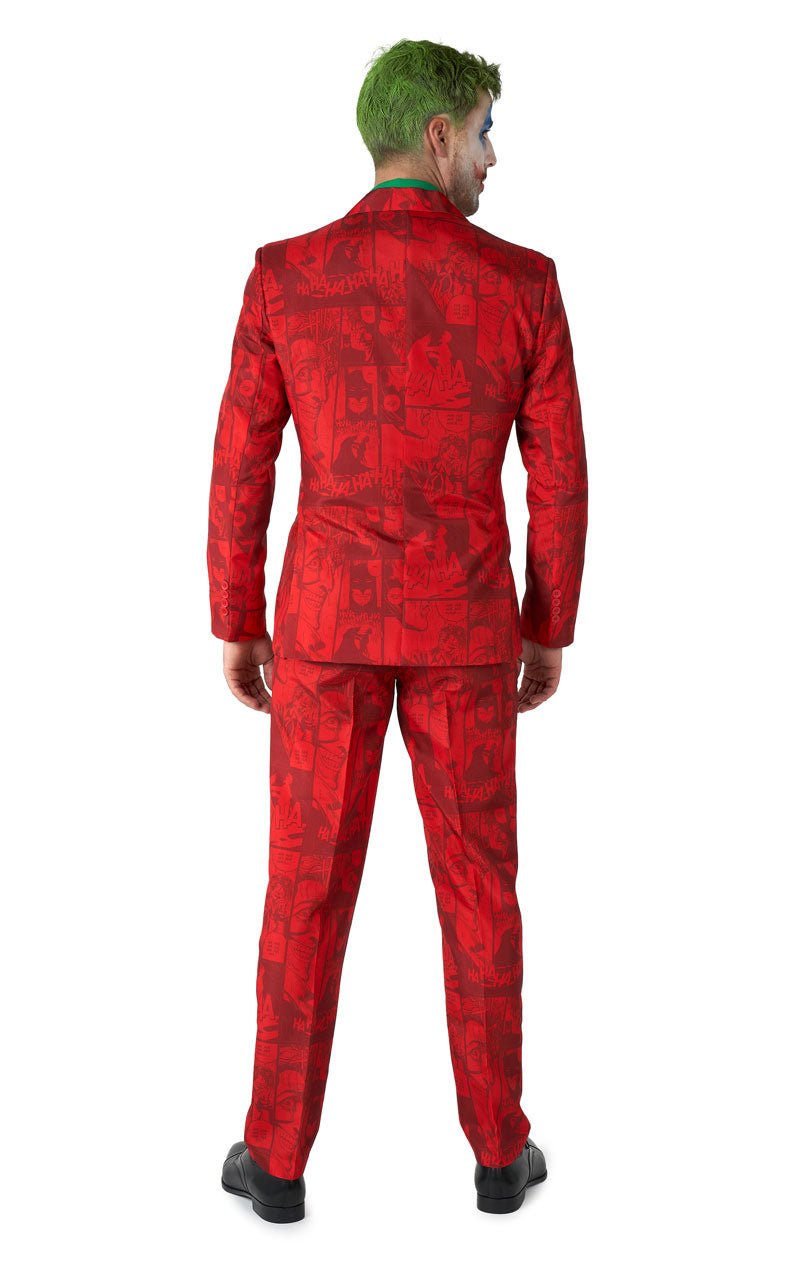 Mens Scarlet Joker Suit - Opposuits - Joke.co.uk