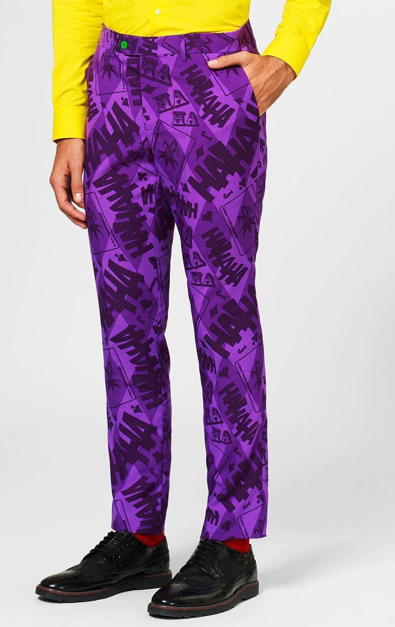 Mens The Joker Purple OppoSuit - Joke.co.uk